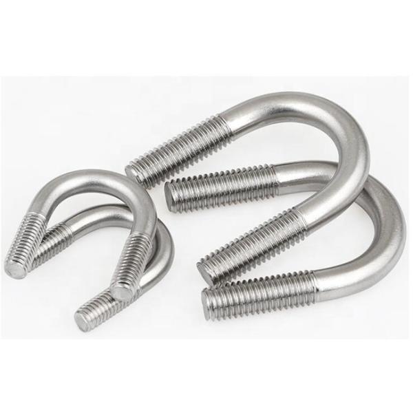 U-shaped Bolt 304 Stainless Steel U-shaped Screw Nut Set U-shaped Pipe Clamp Fixing Clip