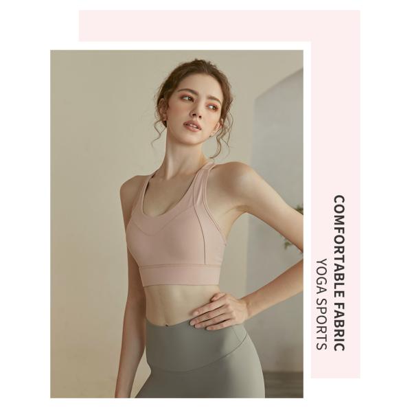 5XL 4XL Deep Neck Sports Bra Back Adjustment Fitness Sports Bra