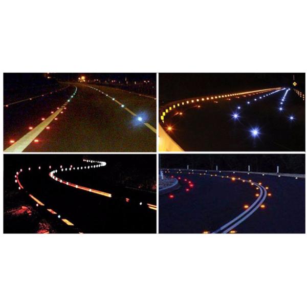 Aluminum road stud solar light waterproof solar led deck lights