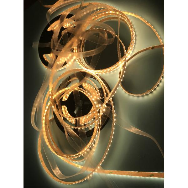 9.6W / M 3528 SMD Flexible LED Strip Light With Heat - Shrinkable Tubing Water Resistant