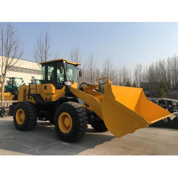 Changlin ZL40H Wheeled Front End Loader Bucket 2.4 Cbm With Cummins Engine