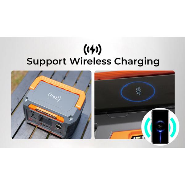 300W Portable Power Station with 270Wh Lithium Battery and Solar Charging