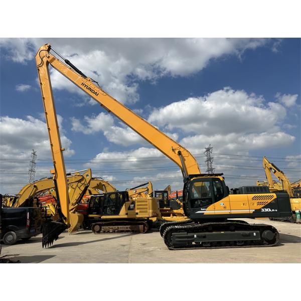 Used Hyundai 330 Excavator with Long Boom Used Hyundai R330 Digger