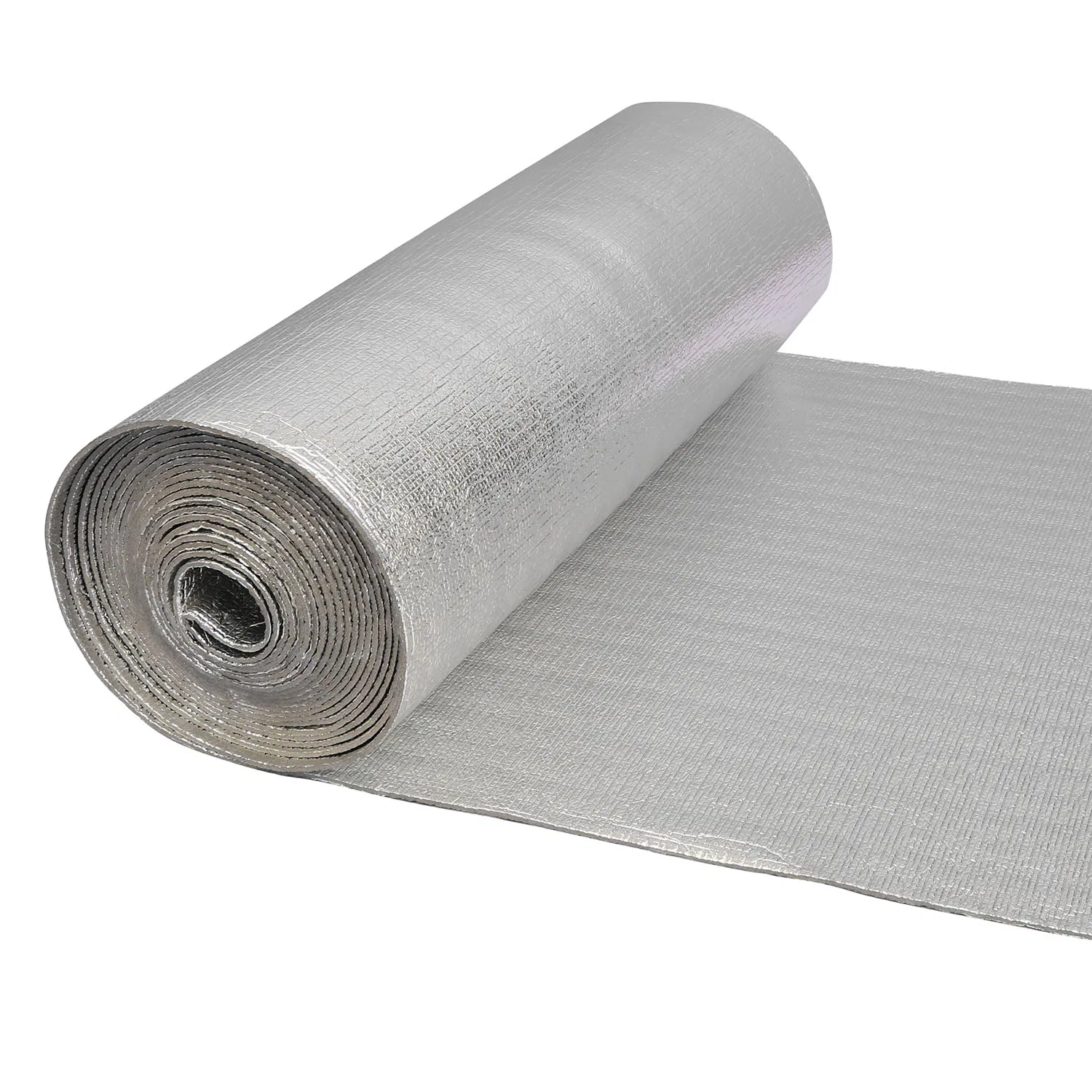 Custom Thickness Double Sided Pure Aluminum Foil EPE / XPE Foam Insulation for Roof / Wall / Floor / Car