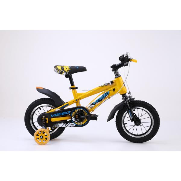 Steel Rim 12 Inch Kids Bike For Small Child Training Wheels Included Low MOQ Bicycle