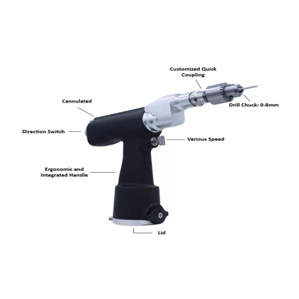 Canulated Drill From Orthopedic Operation For Rotating Lock, Securer And More Durable
