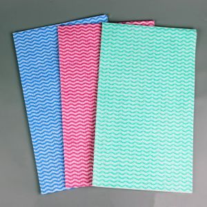 Disposable Non-woven Kitchen Wipes 300x600mm Eco-friendly Cleaning Cloths