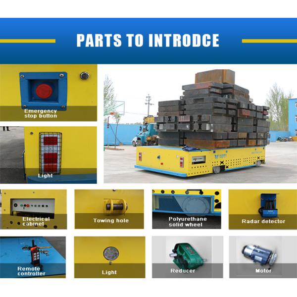 Heavy duty motorized flat bed die transfer cart