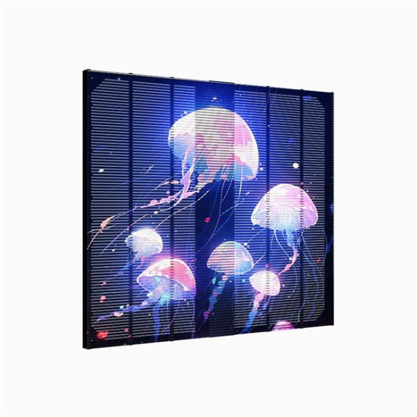 Creative Outdoor Visuals LED Grille Screen 800W LED Display Screen for Video Display Function