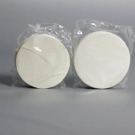 White Brown Unfolded Round Circles Coffee Filters Paper For Percolators