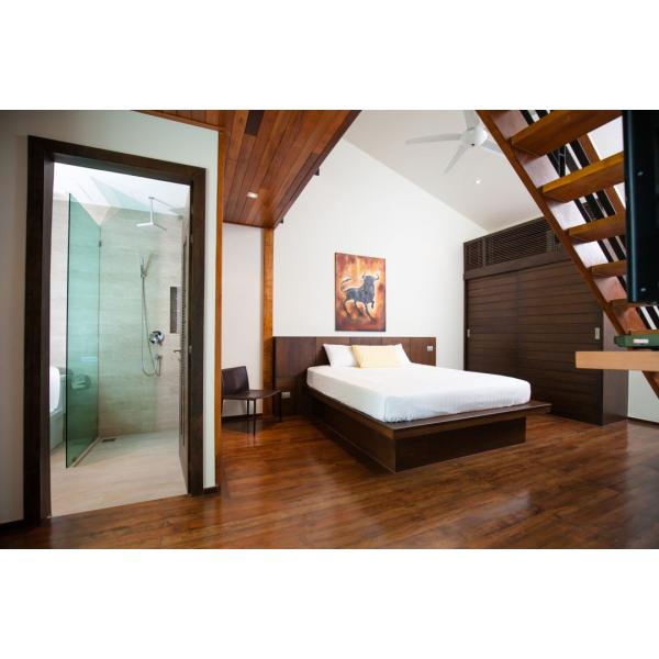 Beach Front Luxury Vacation Villa interior Design Sleeping Room Furniture with Wardrobe
