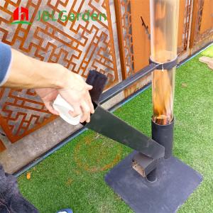 Quality Garden Steel Patio Heater Outdoor Wood Pellet Heater 140cm Or Customize wholesale