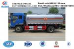 Good quality China FAW 6 wheel 10000 liters crude oil truck for sale, Wholesale
