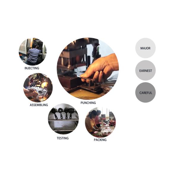 7-Piece Utensil Sets with Wooden Handle and Hanging Hole Heat Resistant up to 240C