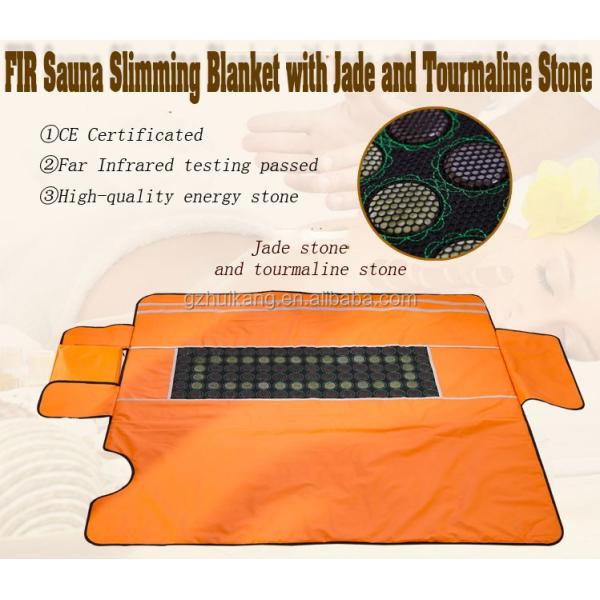 Temperature Setting 3 Zone Infrared Tourmaline Sauna Blanket for Weight Loss and Detox