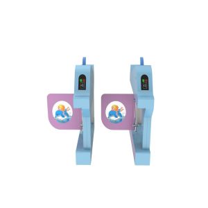 China Kindergarten Waist High Turnstile Entry Systems SUS304 Optical Channel on sale