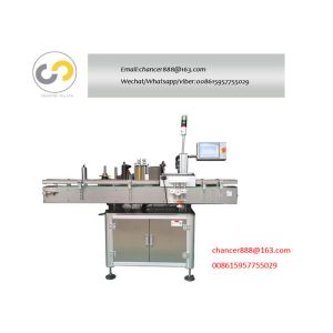 China Automatic man-machine interface box/bottle sticker labeling machine on sale