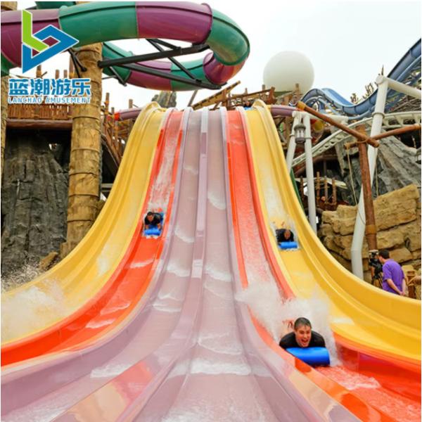 Commercial Amusement Aqua Park Equipment Toboggan Fiberglass Water Park Slides