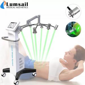 Quality Non Invasive 6d Laser Body Slimming Machine Fat Permanently Removal Weight Loss 532nm wholesale
