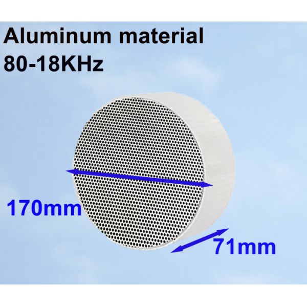 6w 6-inch Waterproof Ceiling Speaker Aluminum Material White Round Shape for Restaurant