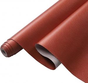 Quality 3MM Artificial Fake Leather Vinyl Fabric Waterproof Fake Leather Pvc For Tablecloth wholesale