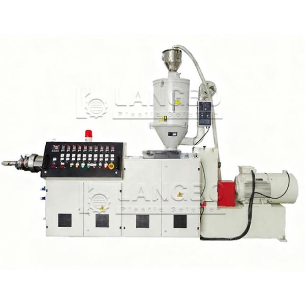 Plastic PE Single Wall Corrugated Pipe Making Machine / HDPE PP Double Wall Corrugated Tube Production Line