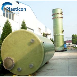 Quality Green FRP Tank Chemical Fiberglass Reinforced Plastic Tank wholesale