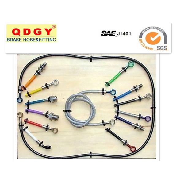 dot approved OE stainless steel wire braided brake line
