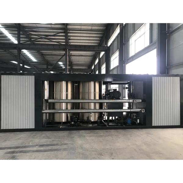 2500L 5000L Asphalt Emulsion Plant Bitumen Emulsion Machine With Colloid Mill