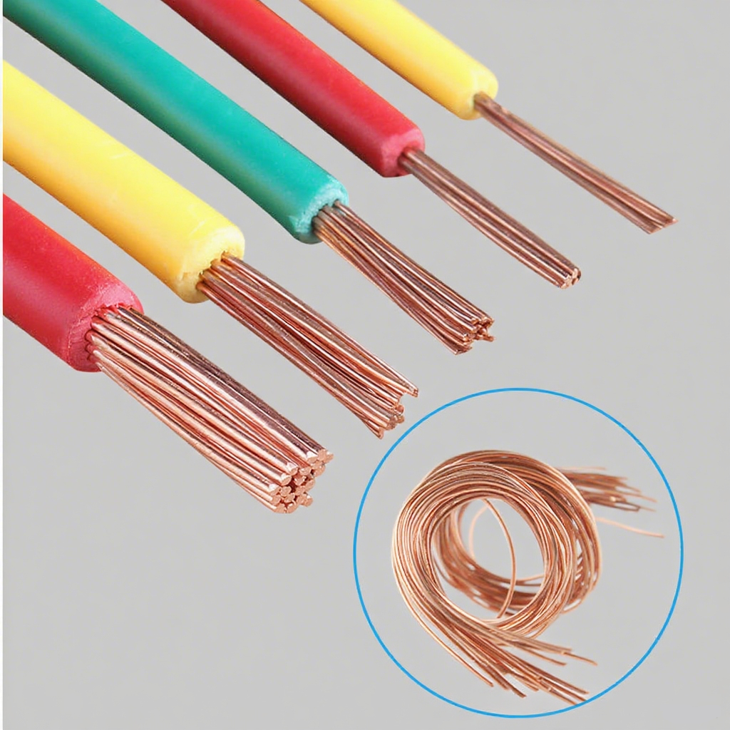450/750V BVR Cable 4-35mm2 PVC Insulated Copper Wire For Construction