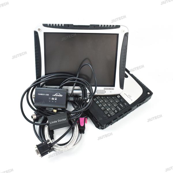 Forklift Linde Canbox Doctor Forklift Truck Diagnostic Tool Linde LSG Pathfinder Diagnosis Scanner and CF19 laptop