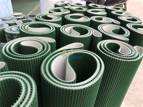 Very Good Anti-slip Performance Rough Pattern PVC Conveyor Belt