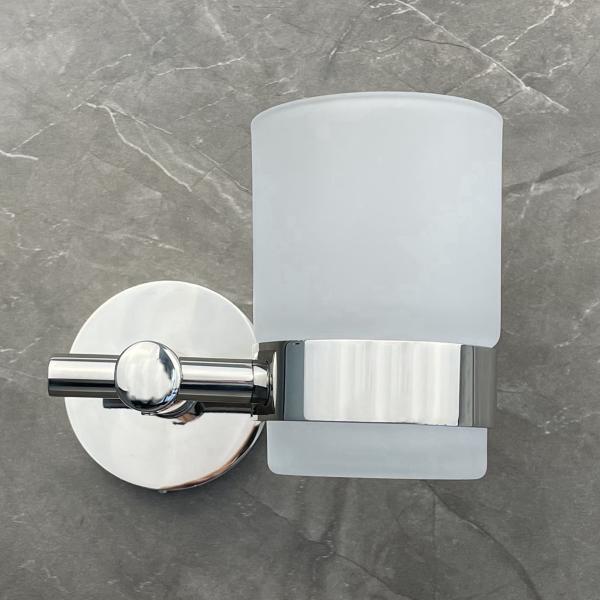 Glass Bathroom Tumbler Holders OEM ODM Toothbrush Tumbler Holder