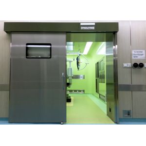 Quality Medical Operating Room Automatic Hermetic Sliding Door Stainless Steel wholesale