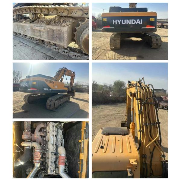 Used Hyundai 305lc-9T Excavator 30 Ton Mining Construction Earthmoving Machine