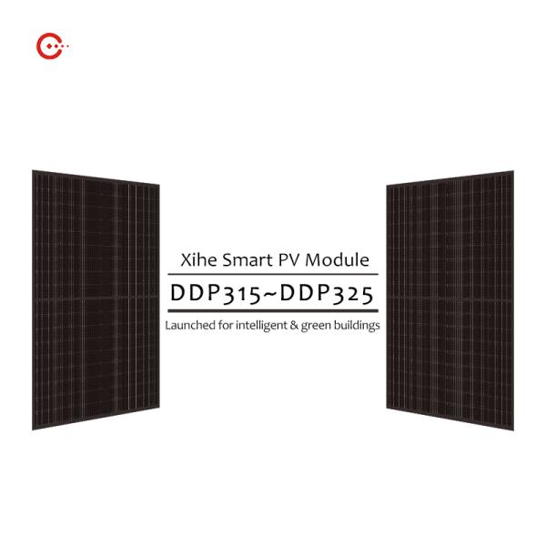 All Black Standard Solar Panel with Ip68 junction , 325W Solar Photovoltaic Cell Monocrystalline