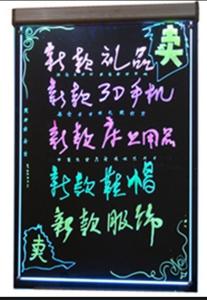 Quality Colorful Advertising Led Illuminated Crystal Writing Board Display wholesale