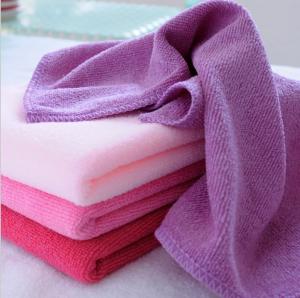 China 30 * 70cm absorbent microfiber towel Anti Shrink Soft Microfiber Hand Towel Face Towel on sale