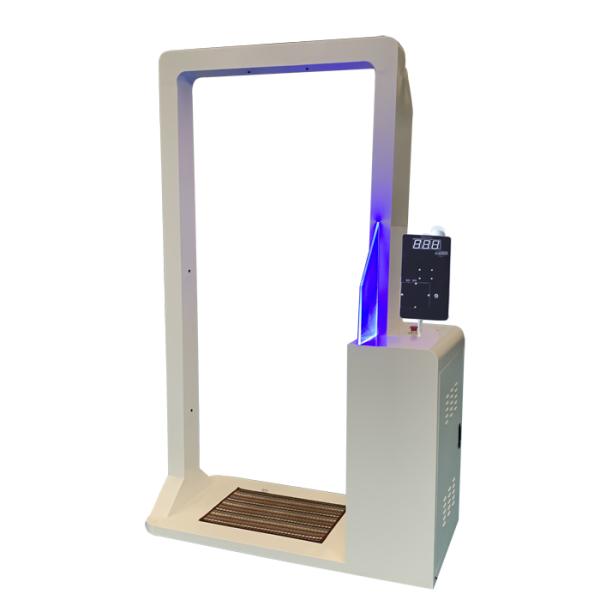 Reliable Walk Through Body Temperature Scanner With Disinfection Function