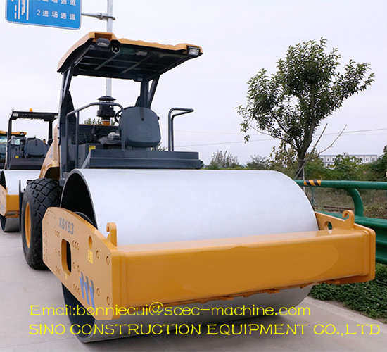 16 Ton Construction Road Roller XS163 Vibrating Roller Compactors Engine Model B5.9
