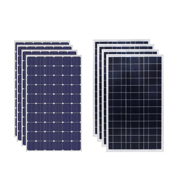 Home Hybrid Solar Power PV System 1KW 5KW 10KW 20KW Off Grid Solar Panel System For Home Energy Storge