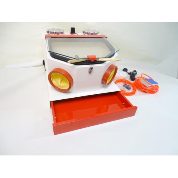 Two Pen Dental Polishing Sanblaster Oral Cleaning Dental Sandblaster With Cabinet