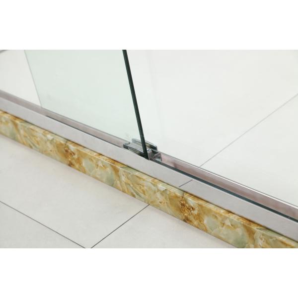 Hinge tempered glass shower doors,unique hinge shower door,tempered shower enclosure