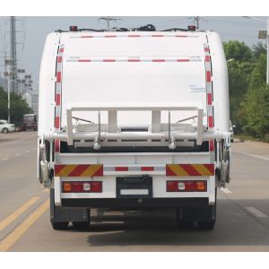 Electric Waste Collection Vehicle With Hydraulic Compression Garbage Truck