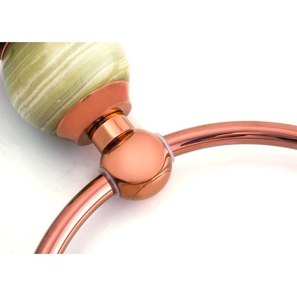 New Design Bathroom Accessories Towel Ring Brass and Bowlder & Rose Gold Plating