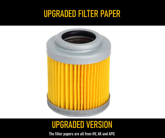 40mm OD Excavator Pilot Hydraulic Oil Filter Element 4294130 HF28835