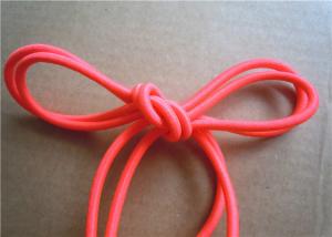 Quality Red Wax Cotton Cord , Waxed Linen Cord Spandex Clothing Accessories wholesale