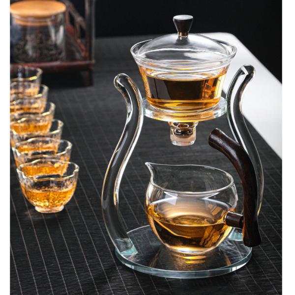 Pumpkin Shaped Heat Resistant Borosilicate Glass Tea Sets
