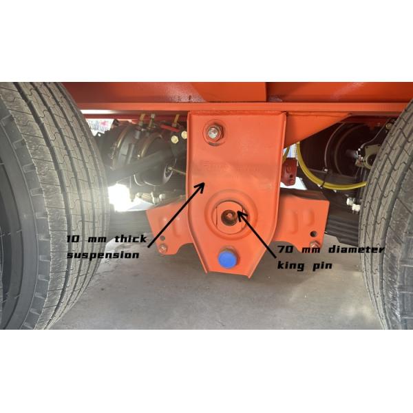 CIMC 4 Axle 100t Lowbed Trailer for Sale in Guyana | Lowbed Trailer Truck | CIMC Semi Trailer