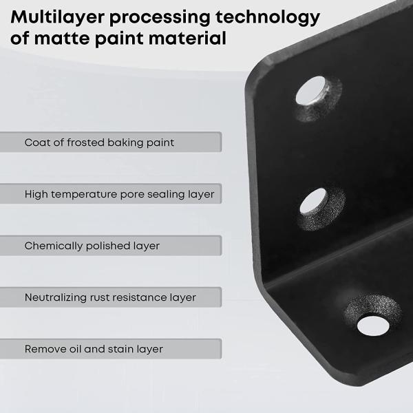 Modern Heavy-duty Single-side Bracket Carbon Steel Hanging Support Frame for Standard